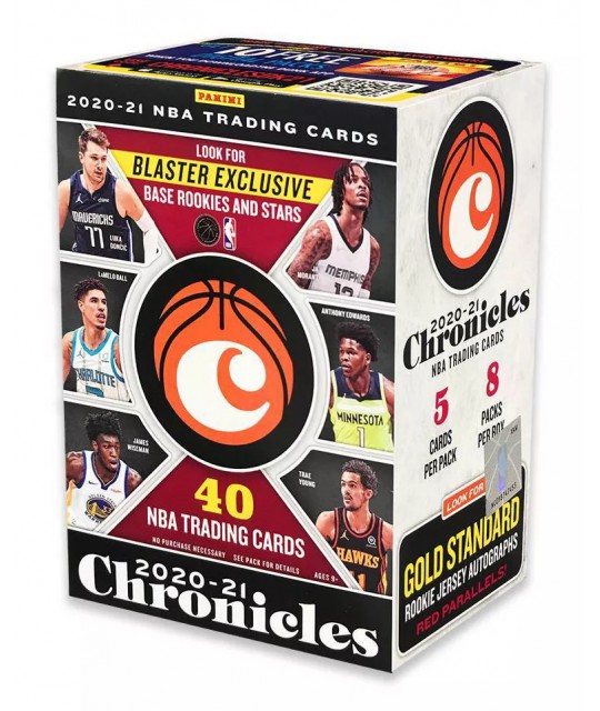 PANINI CHRONICLES 2020/2021 KORVPALLIKAARDID BLASTER BOX